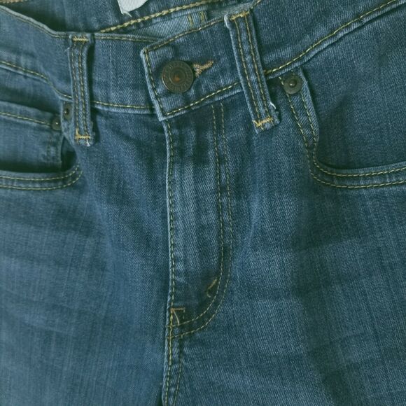 Levi’s 511 Jeans Womens 28x30 Performance Blue Slim Fit Denim Size 16 - Picture 5 of 10